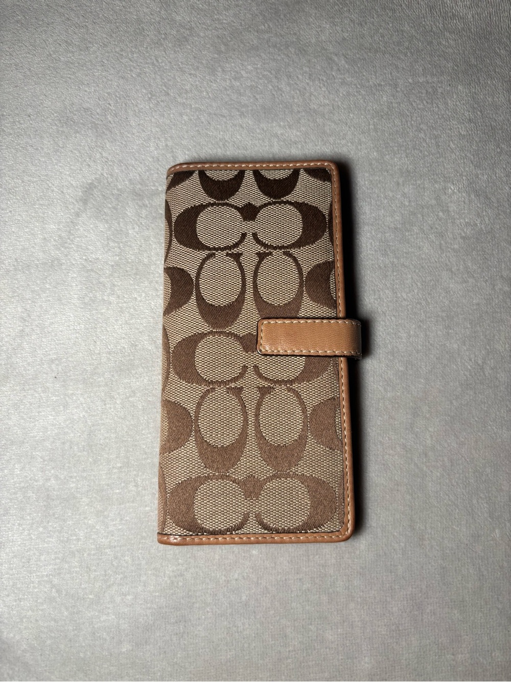 Vintage Coach Signature Bifold Wallet